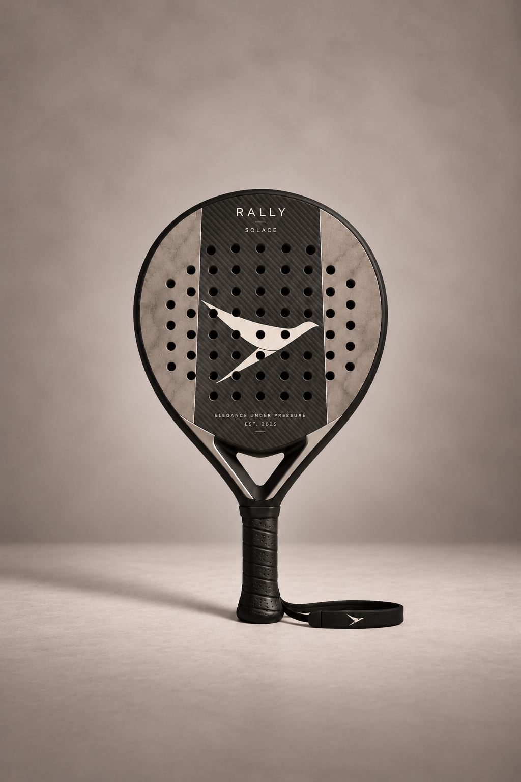 Kids RALLY SOLACE grey-fade Racket